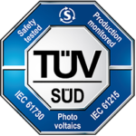 _tuv solar panels certification